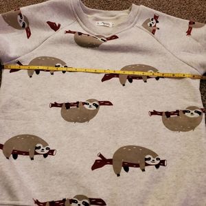 NWT boutique Sloth sweatshirt
